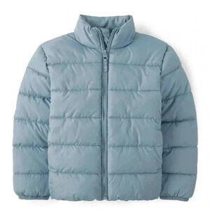 The Children’s Place Boy’s Puffer Jacket- Rainstorm Sz. M NWT